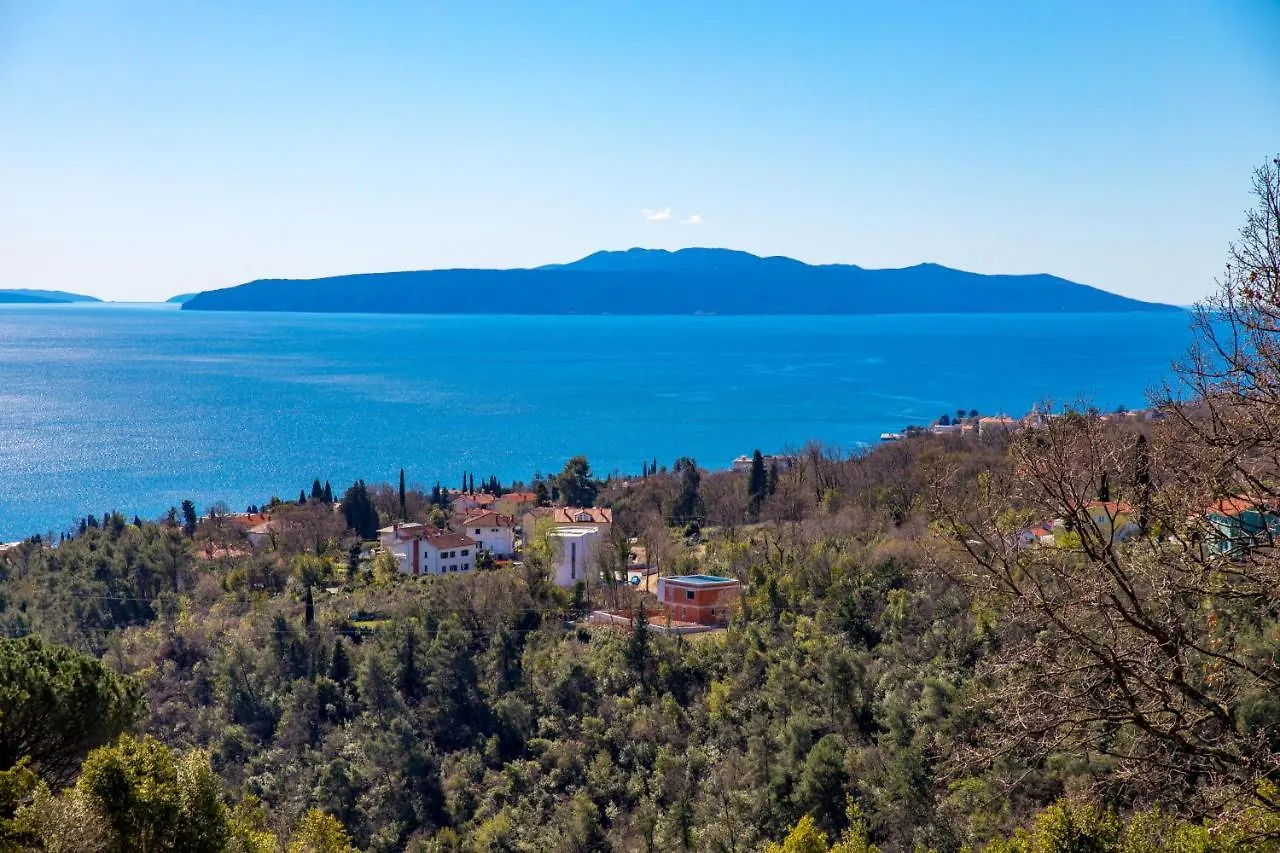 Apartment Ida With Terrace, Sea View, Near Opatija Icici